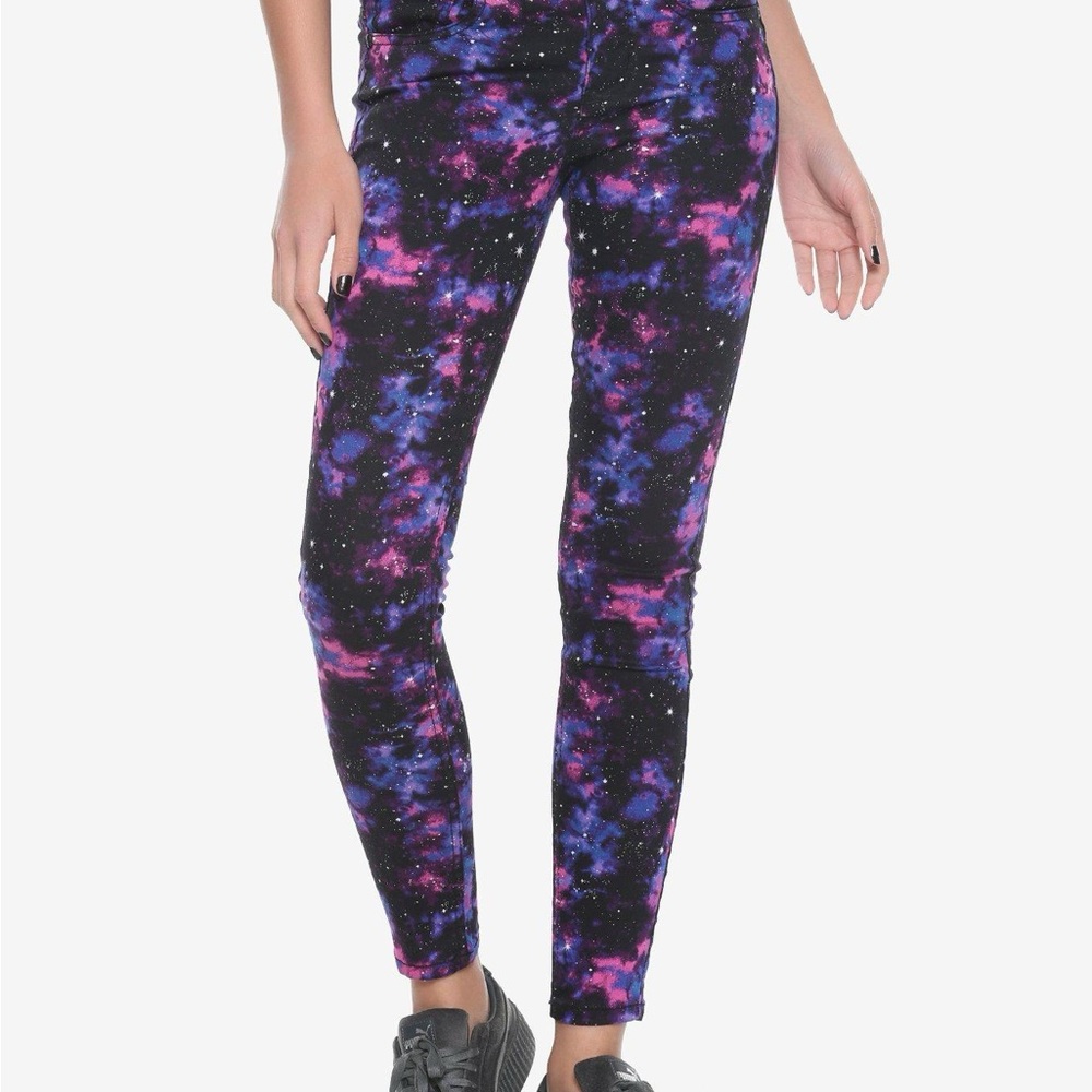 Hot Topic Blackheart Galaxy Jeans